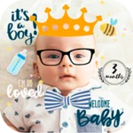 Logo of Baby Photo Editor android Application 